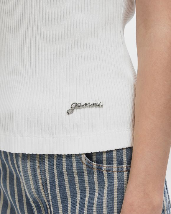 Heavy Rib Jersey Tank Top