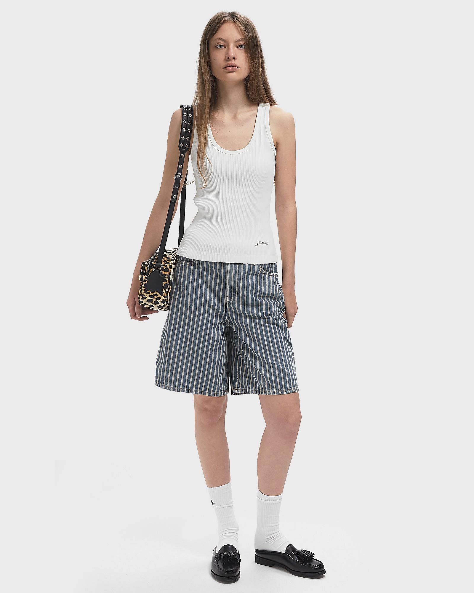 Heavy Rib Jersey Tank Top