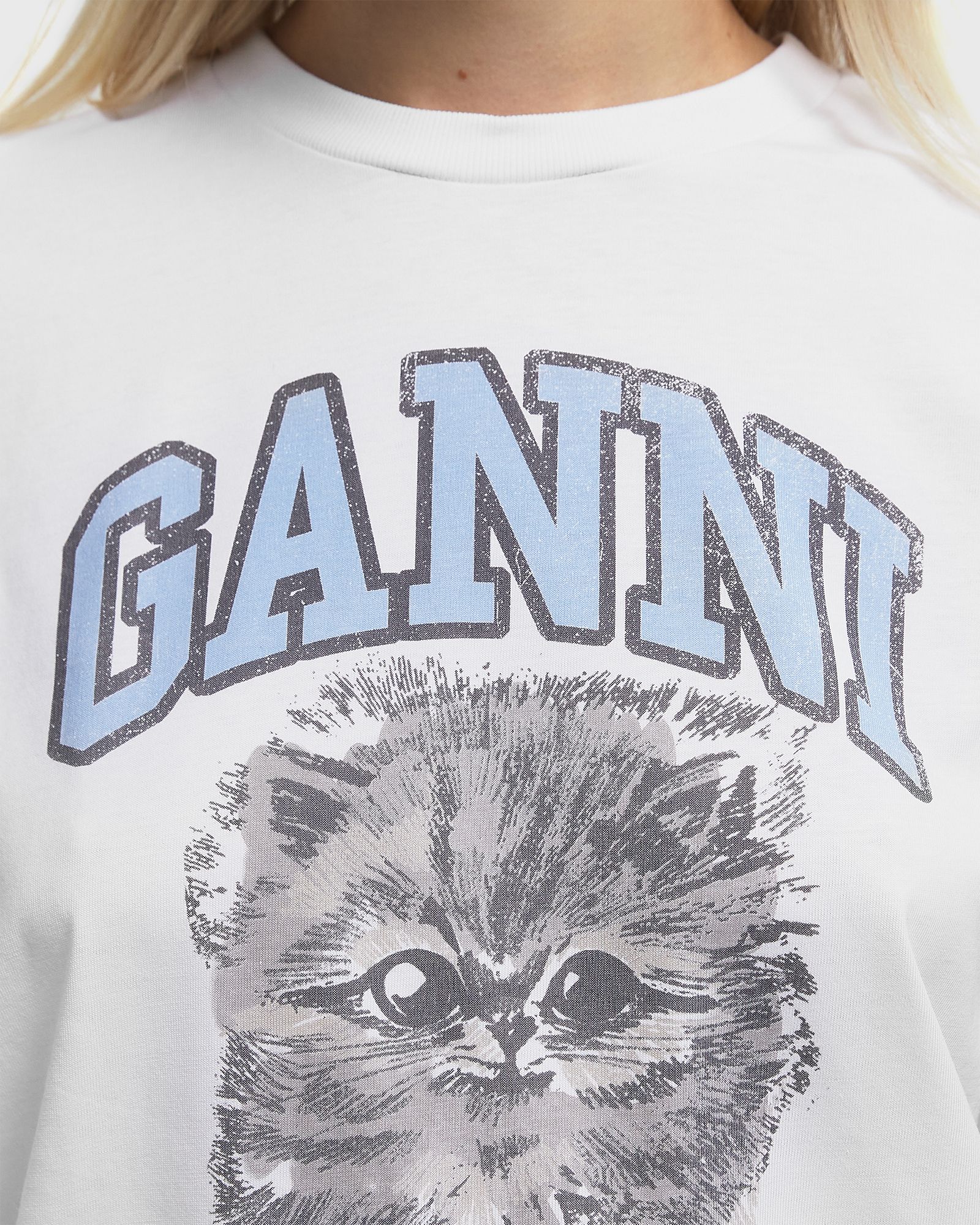 Basic Jersey Kitty Margot Relaxed T-shirt