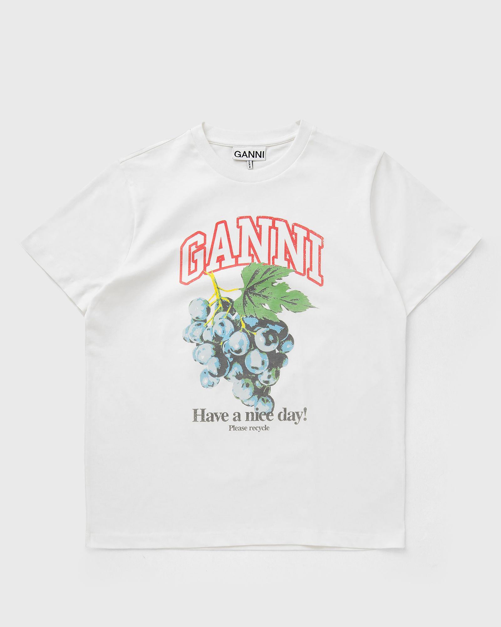 Basic Cotton Jersey Grapes Relaxed Tee
