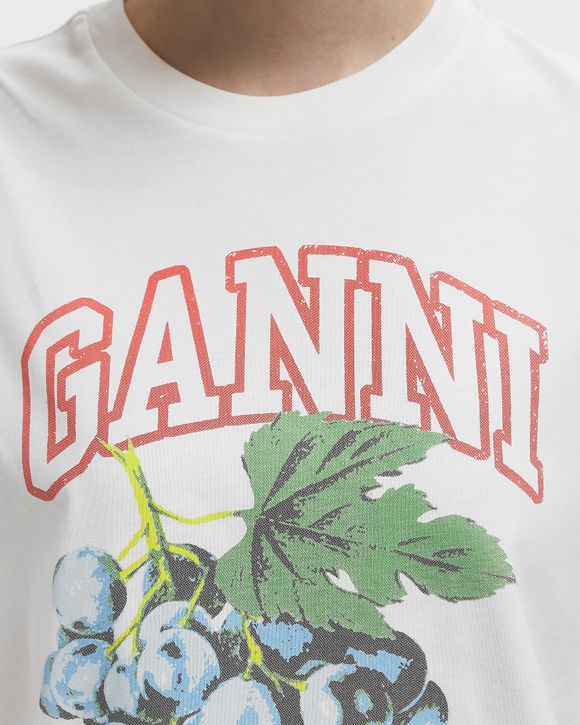 Basic Cotton Jersey Grapes Relaxed Tee