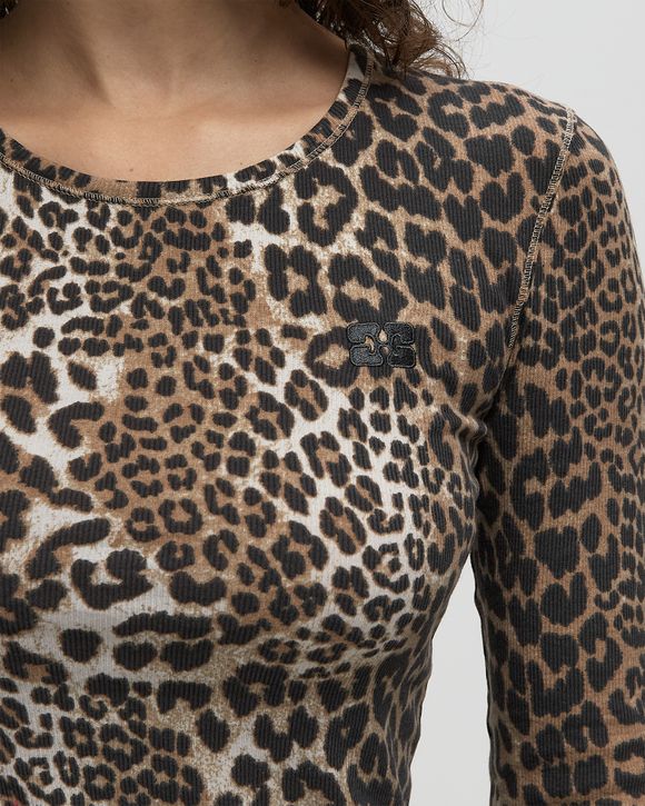 Soft Cotton Rib Leo Long Sleeve