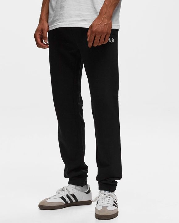 Fred Perry LOOPBACK SWEATPANT Black - BLACK