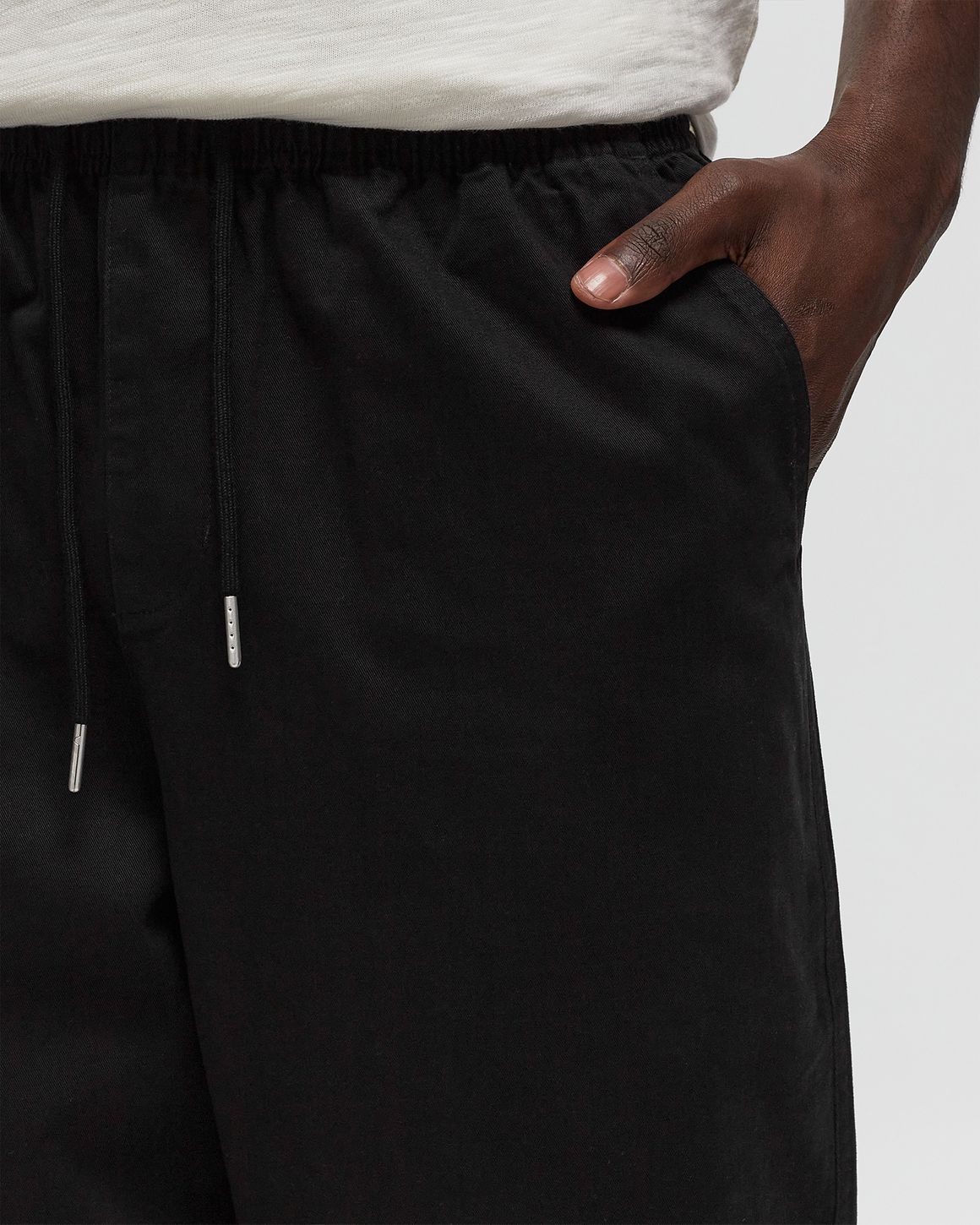 Twill Tennis Short - Ecru | Men's Shorts | Designer Shorts