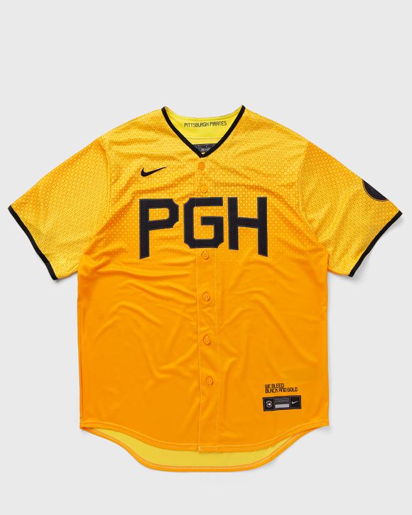 Nike MLB Pittsburgh Pirates Official Replica Jersey City Connect Orange