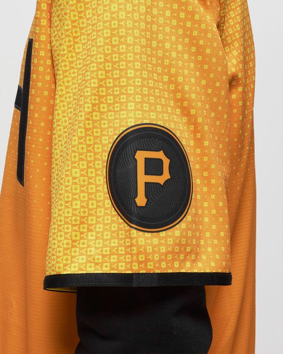 Pittsburgh Pirates Mens Nike Replica Alternate Jersey - Black