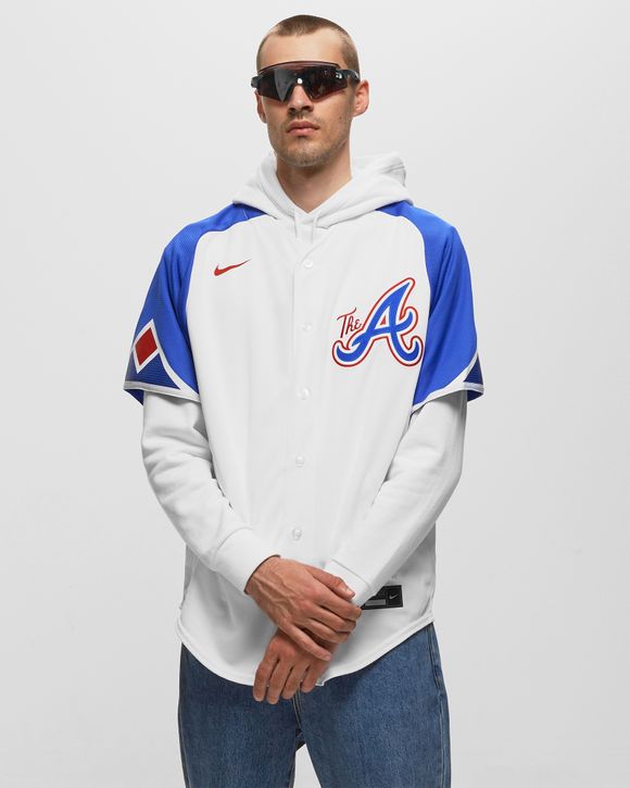 Nike MLB Atlanta Braves Official Replica Jersey City Connect Blue/White -  TBC