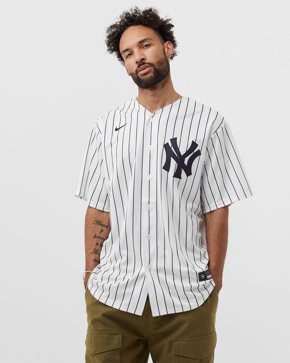 Men's Nike New York Yankees Home Replica Jersey (White) Medium