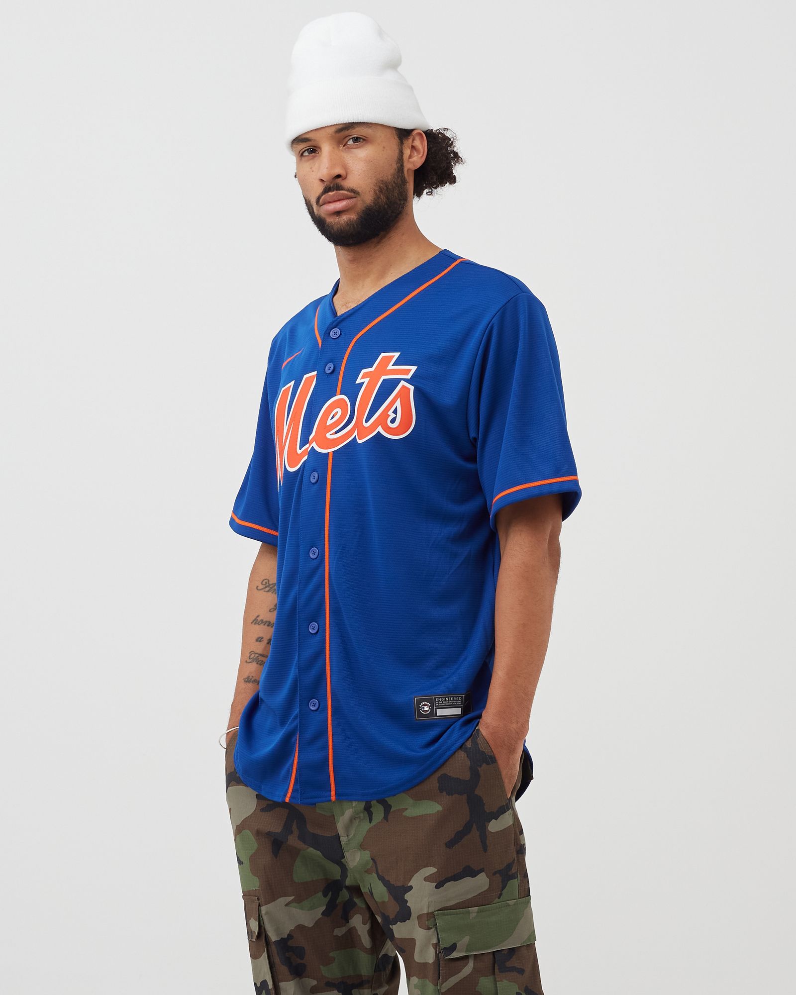 Nike Official Replica Alternate Jersey New York Mets