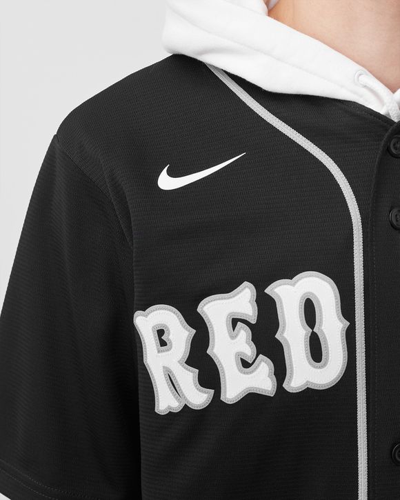Men's MLB Boston Red Sox Nike Fashion Black Replica Team Jersey