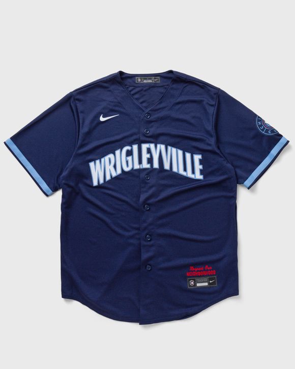 Nike MLB Atlanta Braves Official Replica Jersey City Connect Blue/White