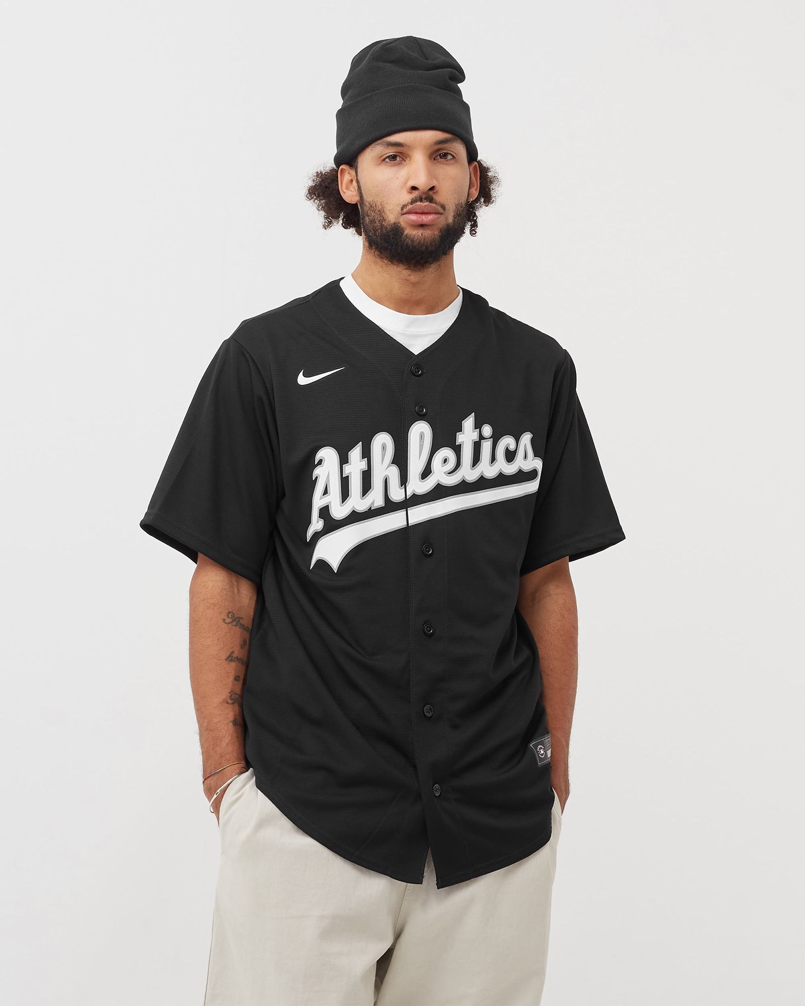 MLB Oakland athletics レプリカユニフォーム Men's Oakland Athletics Nike Green Alternate Replica Team