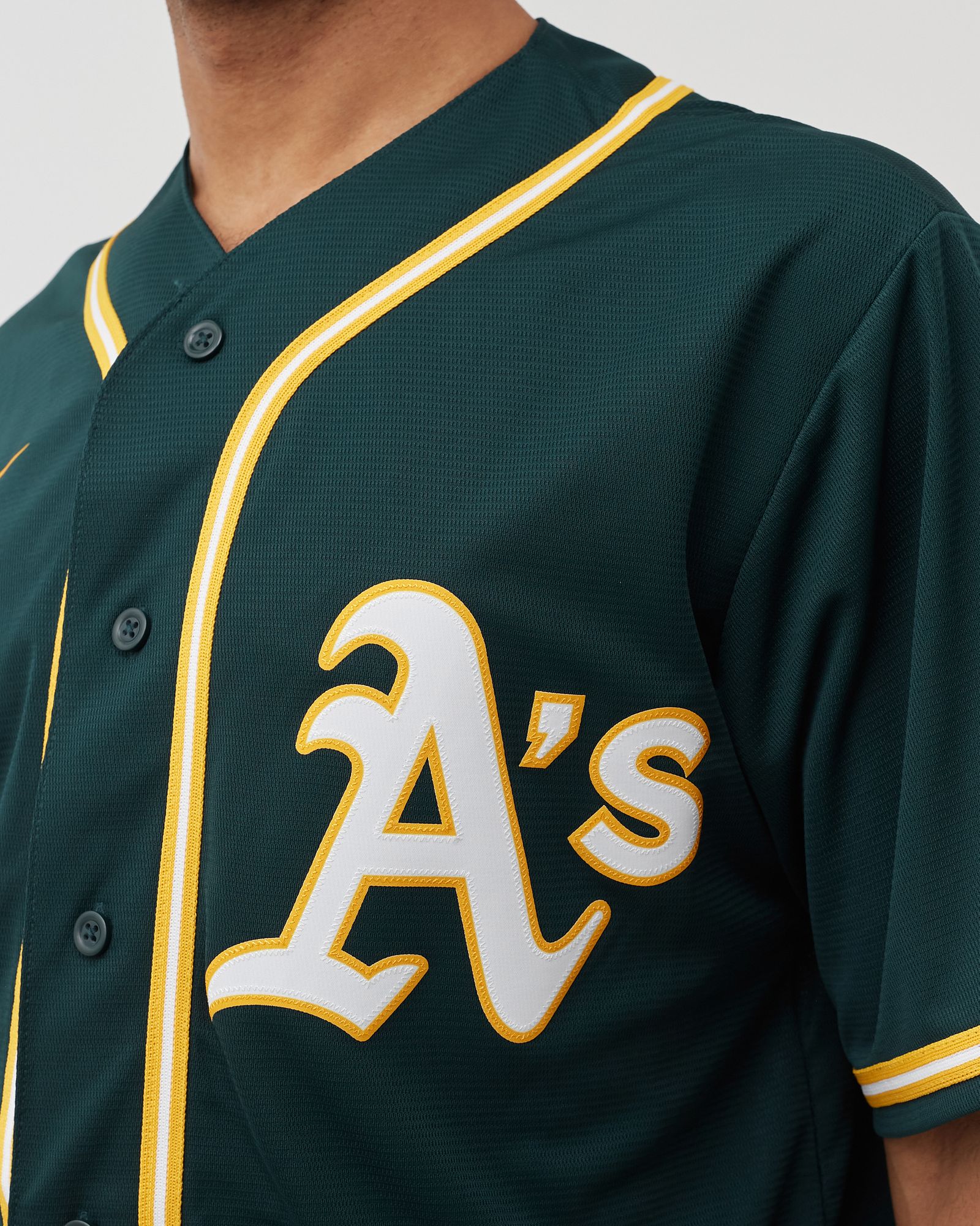 MLB Nike Official Replica Alternate Jersey Oakland Athletics