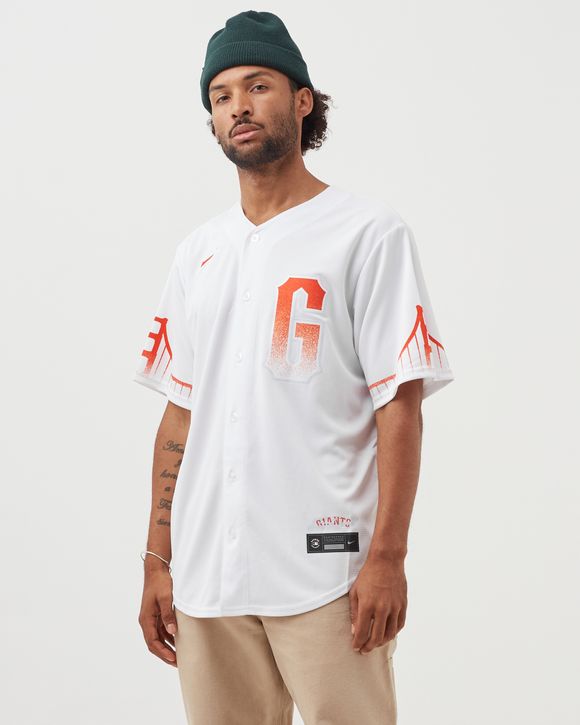 Nike Men's San Francisco Giants Official Replica Home Cream Jersey