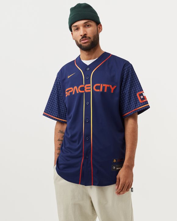 Nike Houston Astros Men's Replica Jersey Blue T770-HUCC-HUS-KMG