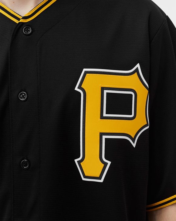 Pittsburgh Pirates Mens Nike Replica Alternate Jersey - Black