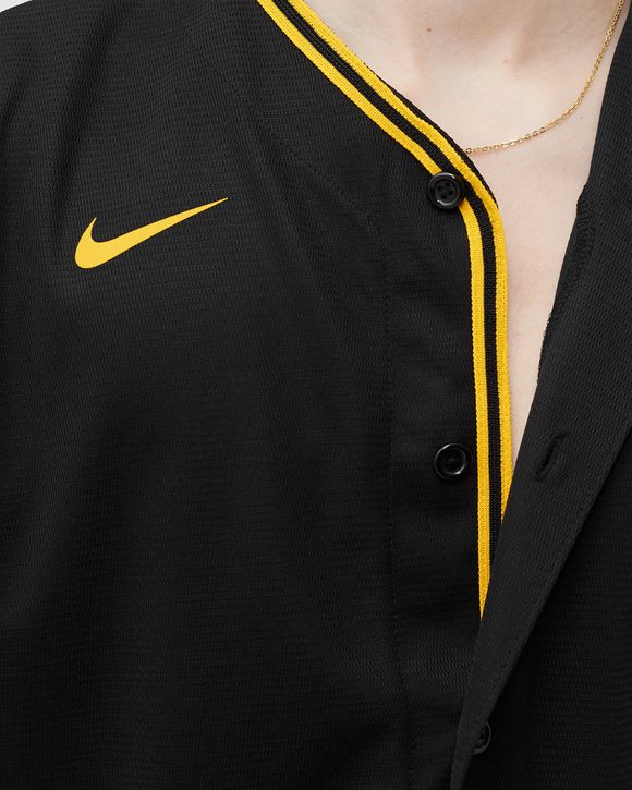 Pittsburgh Pirates Mens Nike Replica Alternate Jersey - Black