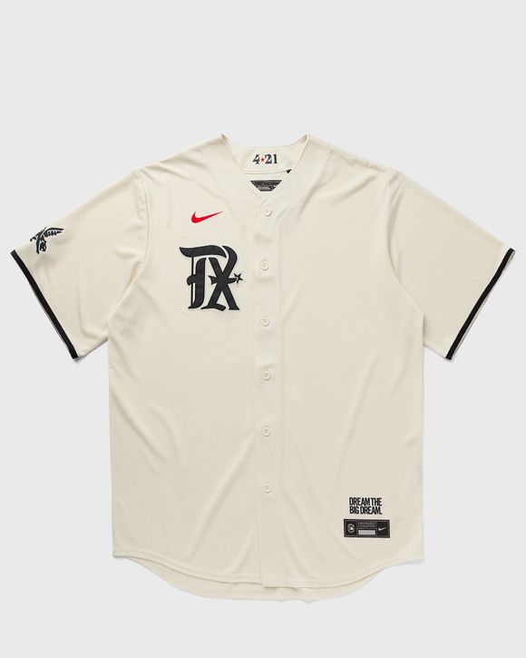 MLB Texas Rangers City Connect Men's Replica Baseball Jersey.