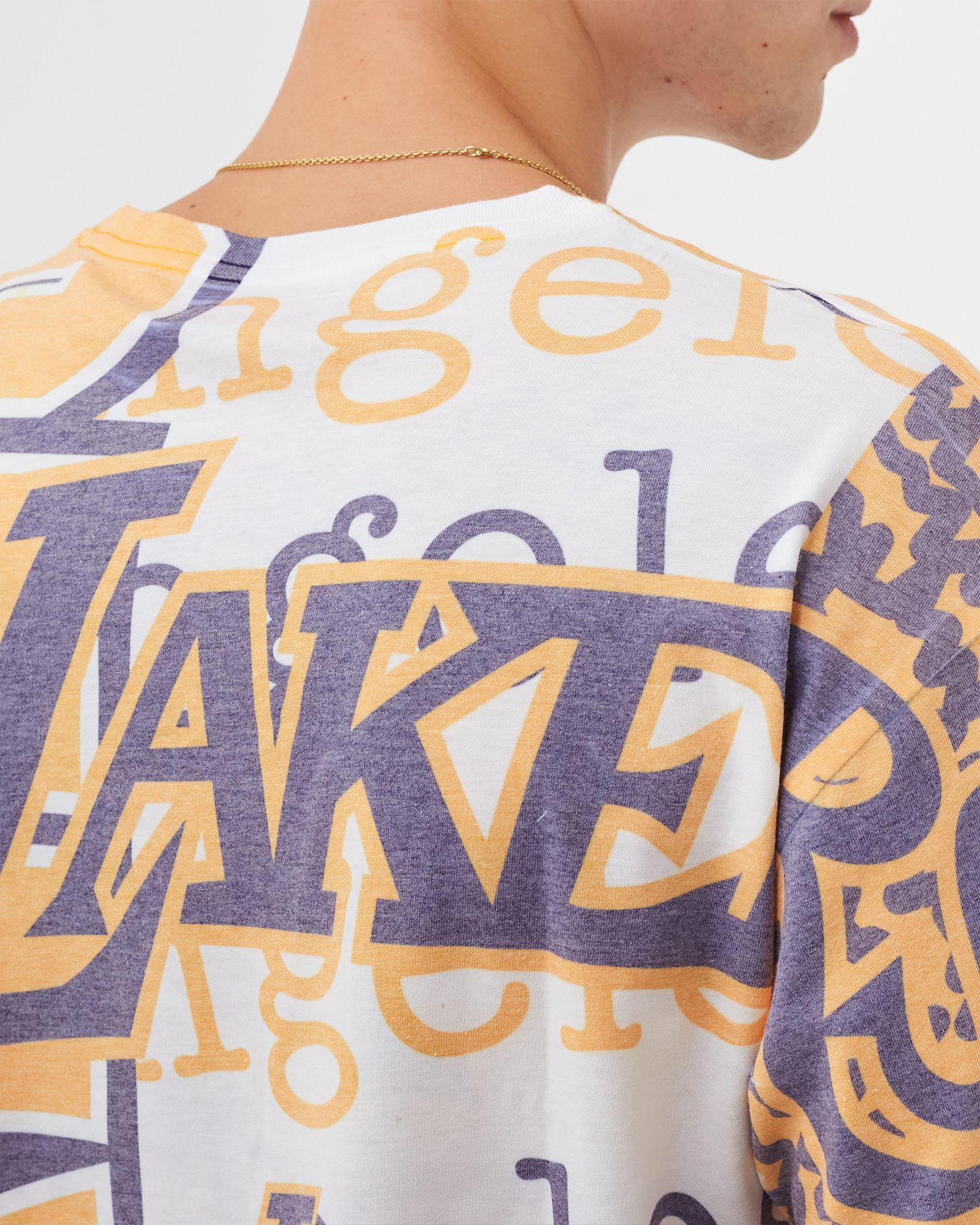 NBA JUMBOTRON 2.0 SUBLIMATED S/S TEE LAKERS