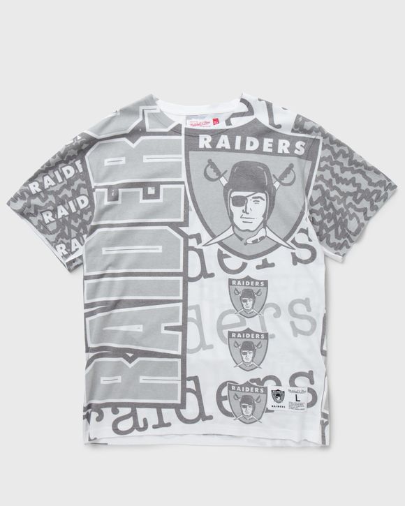 Mitchell & Ness All Over Crew 2.0 Tee Oakland Raiders