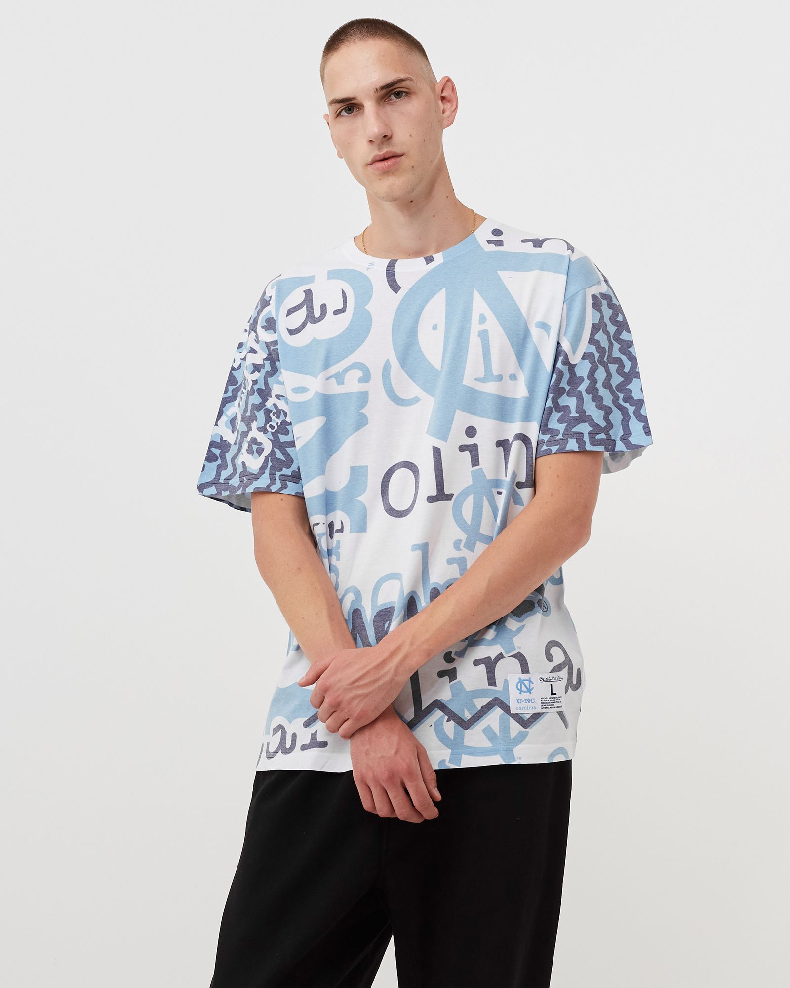 NCAA JUMBOTRON 2.0 SUBLIMATED S/S TEE NORTH CAROLINA