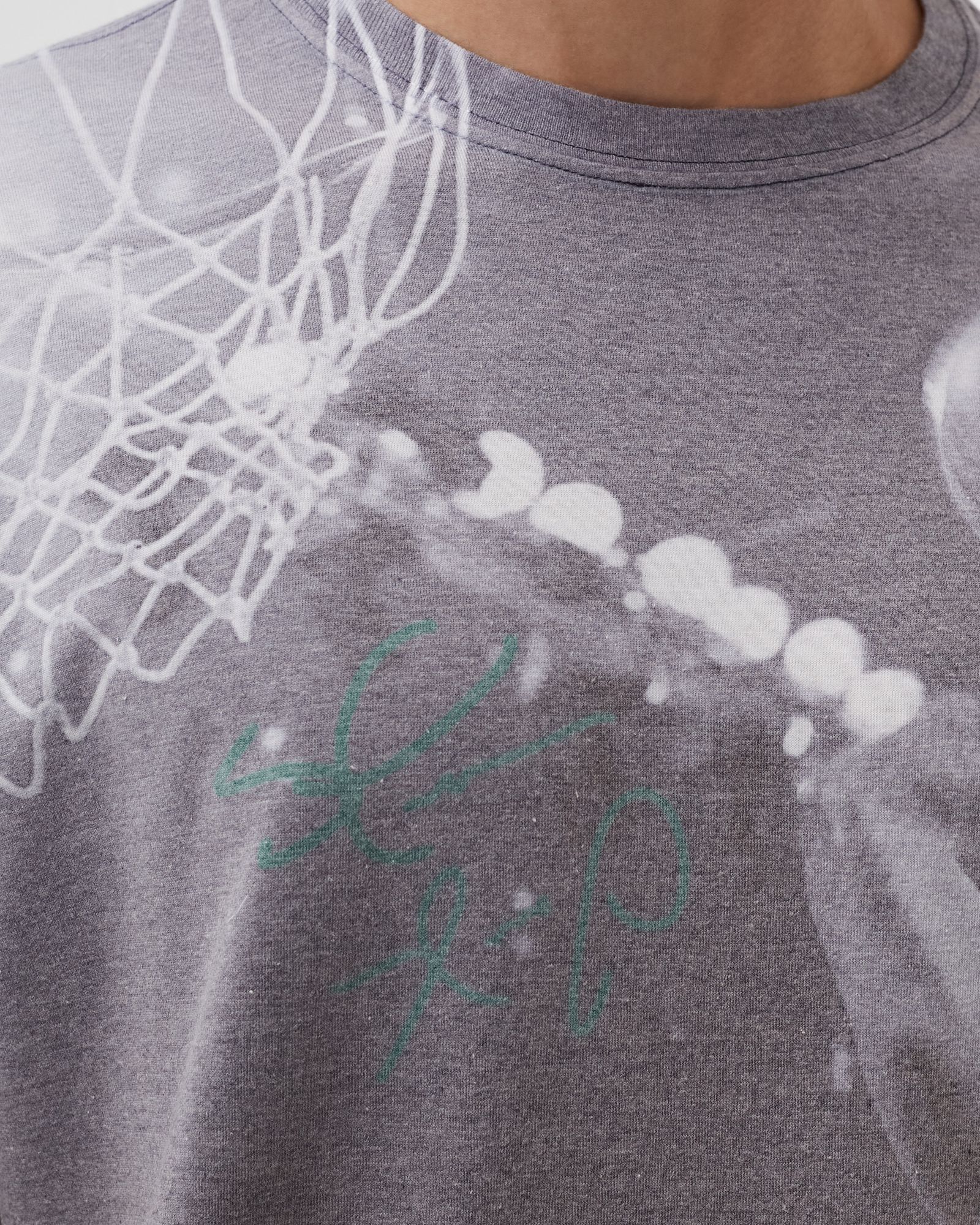 NBA ABOVE THE RIM SUBLIMATED S/S TEE SUPERSONICS  SHAWN KEMP