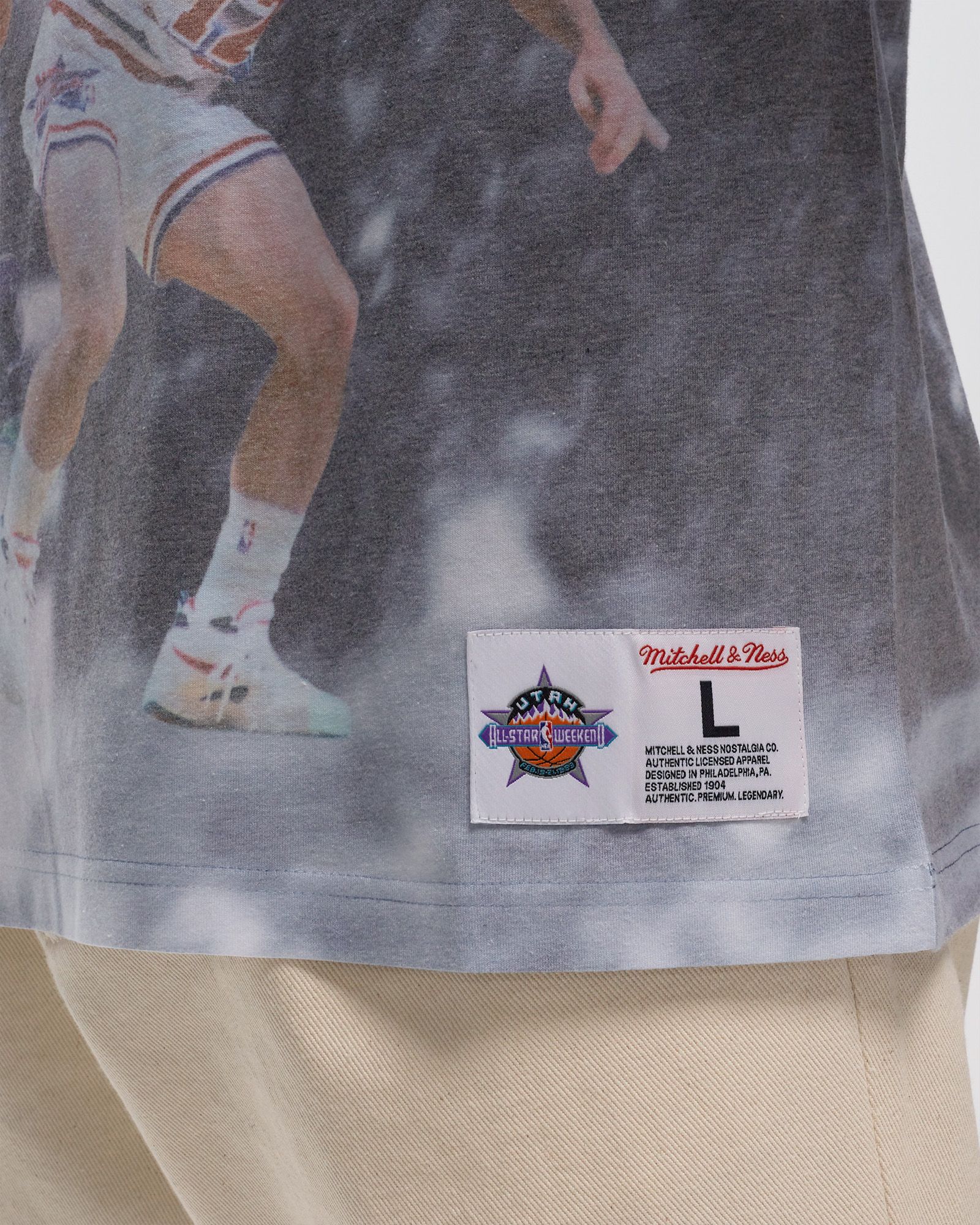 Above the Rim Sublimated S/S Tee - Utha Jazz