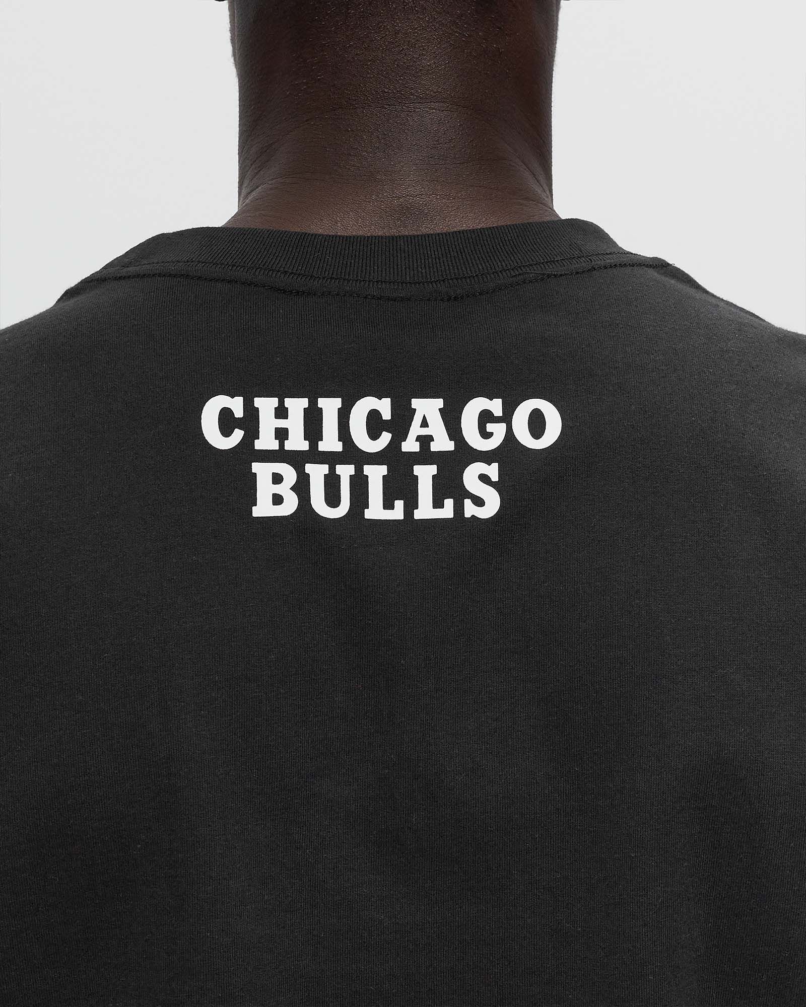 NBA HEAVYWEIGHT PREMIUM PLAYER TEE VINTAGE LOGO CHICAGO BULLS DENNIS RODMAN #91