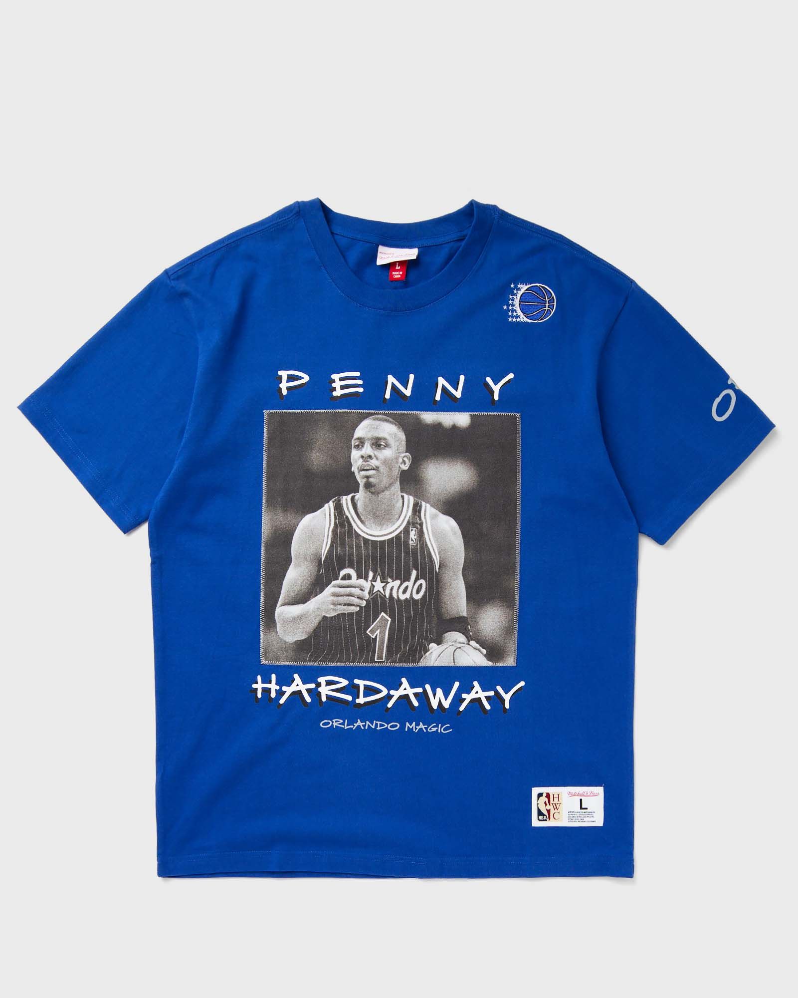 NBA HEAVYWEIGHT PREMIUM PLAYER TEE VINTAGE LOGO ORLANDO MAGIC PENNY HARDAWAY #1