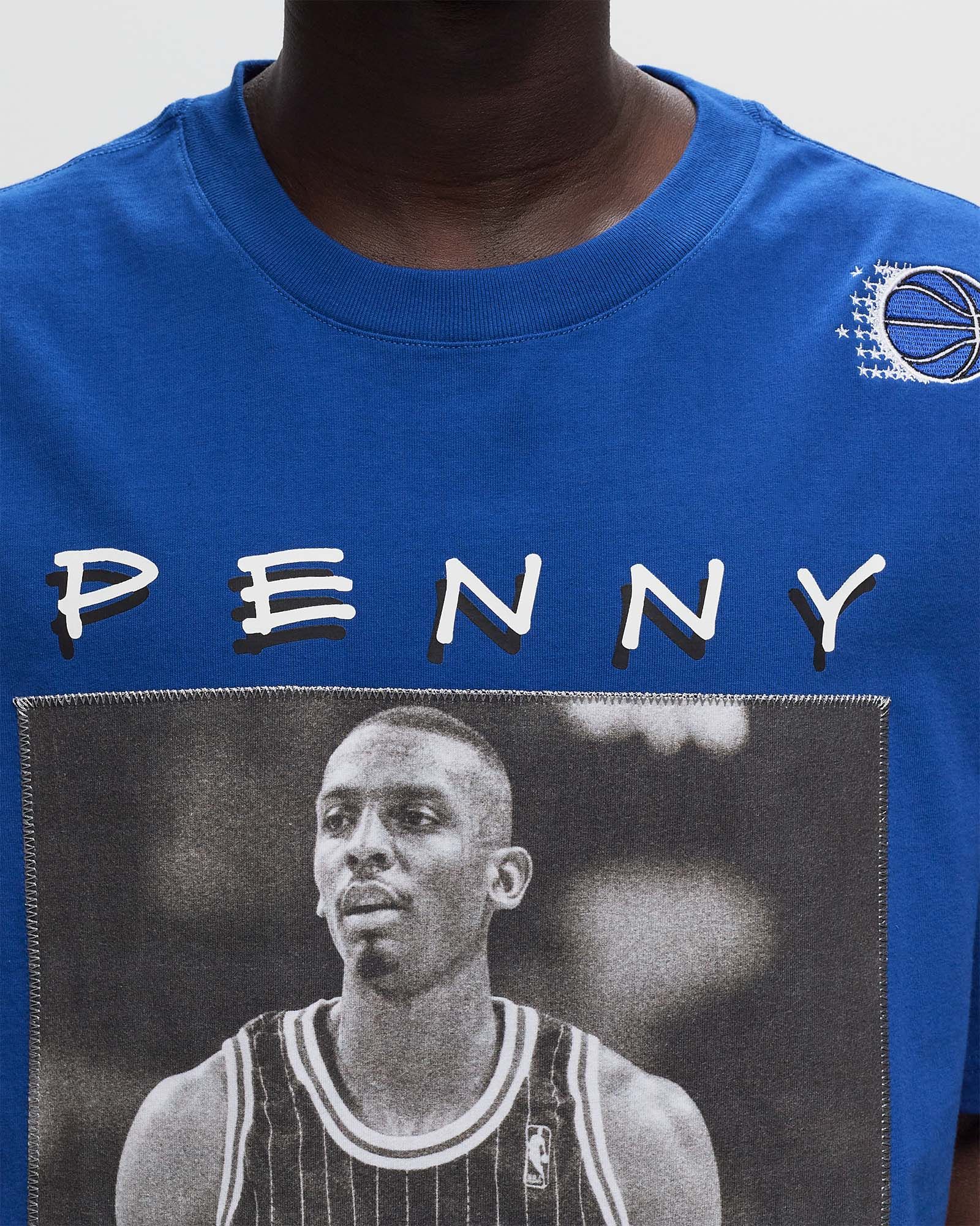 NBA HEAVYWEIGHT PREMIUM PLAYER TEE VINTAGE LOGO ORLANDO MAGIC PENNY HARDAWAY #1