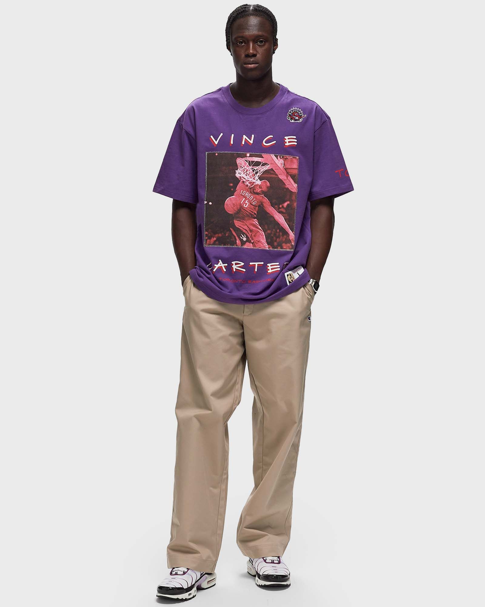 NBA HEAVYWEIGHT PREMIUM PLAYER TEE VINTAGE LOGO TORONTO RAPTORS VINCE CARTER #15