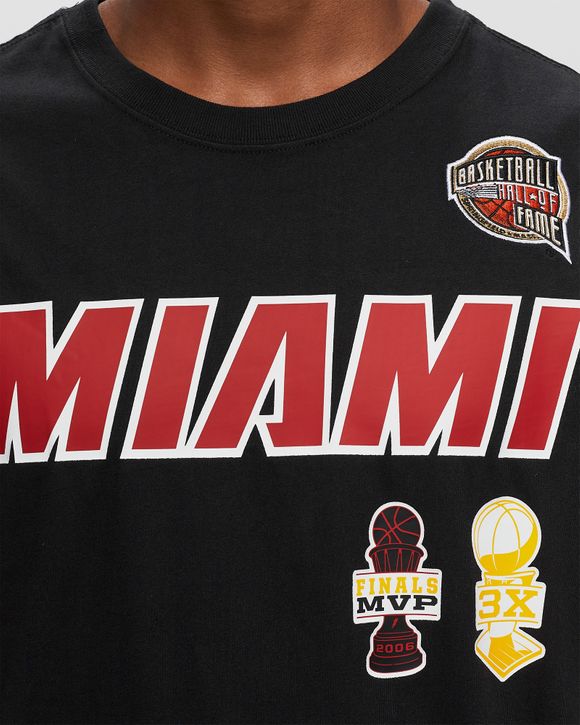 NBA N&N PREMIUM TEE MIAMI HEAT HALL OF FAME DWYANE WADE #3