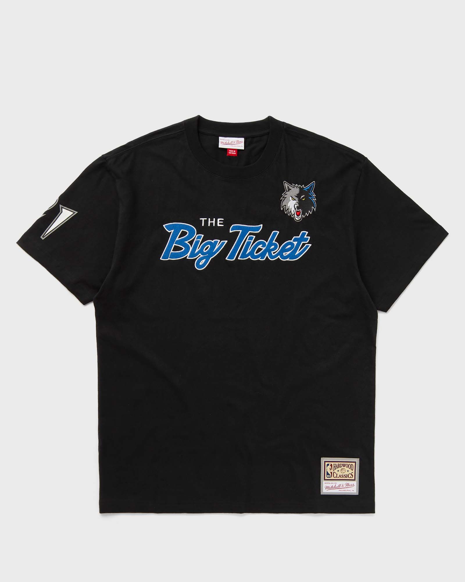 NBA PREMIUM NICKNAME SS TEE VINTAGE LOGO MINNESOTA TIMBERWOLVES KEVIN GARNETT #21