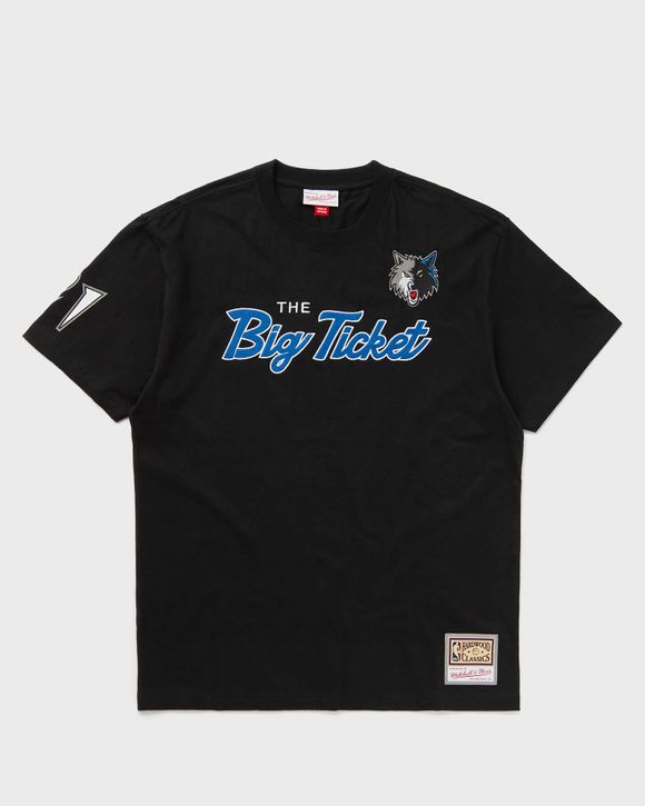 NBA PREMIUM NICKNAME SS TEE VINTAGE LOGO MINNESOTA TIMBERWOLVES KEVIN GARNETT #21