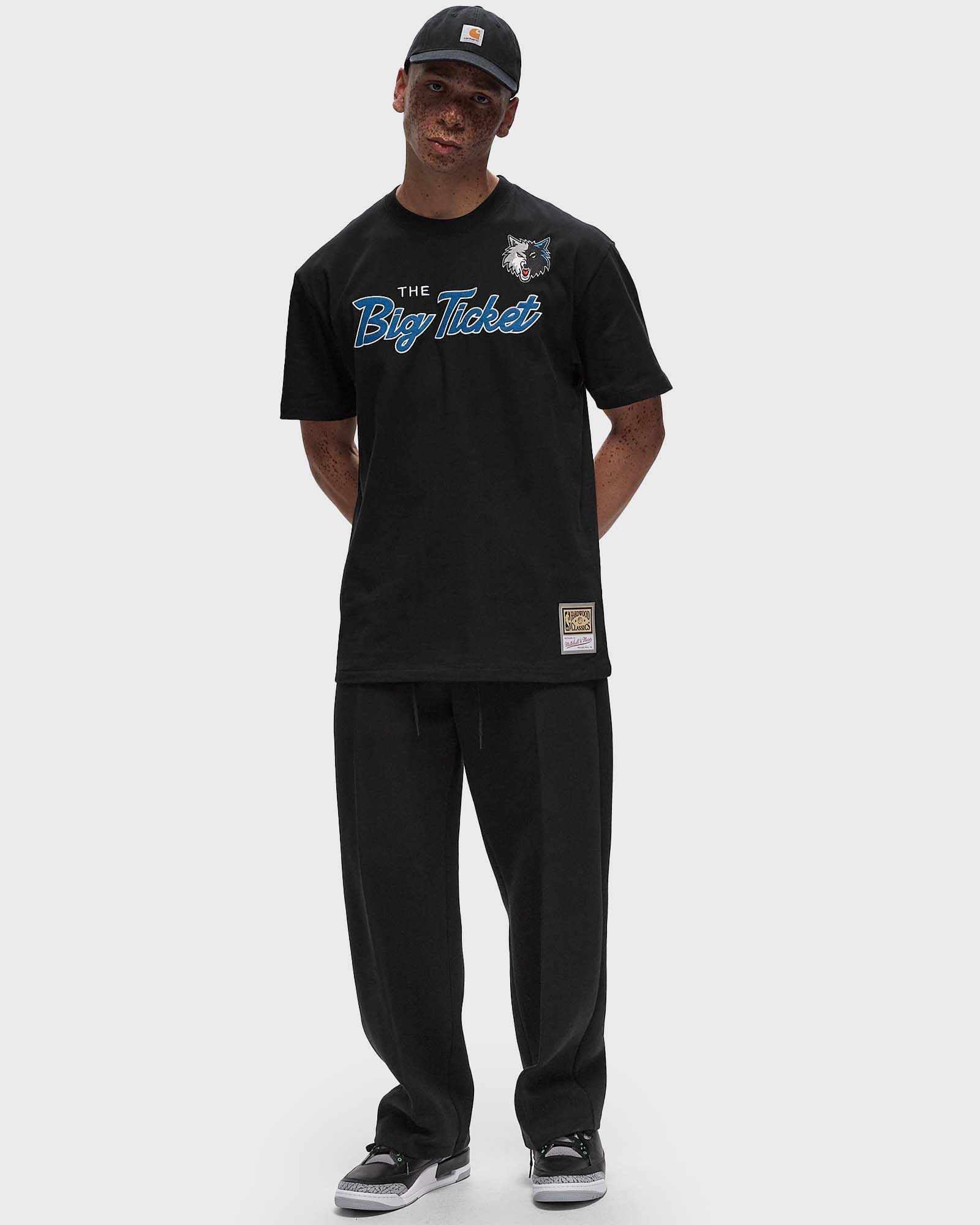 NBA PREMIUM NICKNAME SS TEE VINTAGE LOGO MINNESOTA TIMBERWOLVES KEVIN GARNETT #21