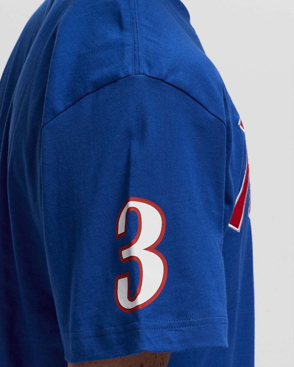 NBA PREMIUM NICKNAME SS TEE VINTAGE LOGO PHILADELPHIA 76ERS ALLEN IVERSON #3