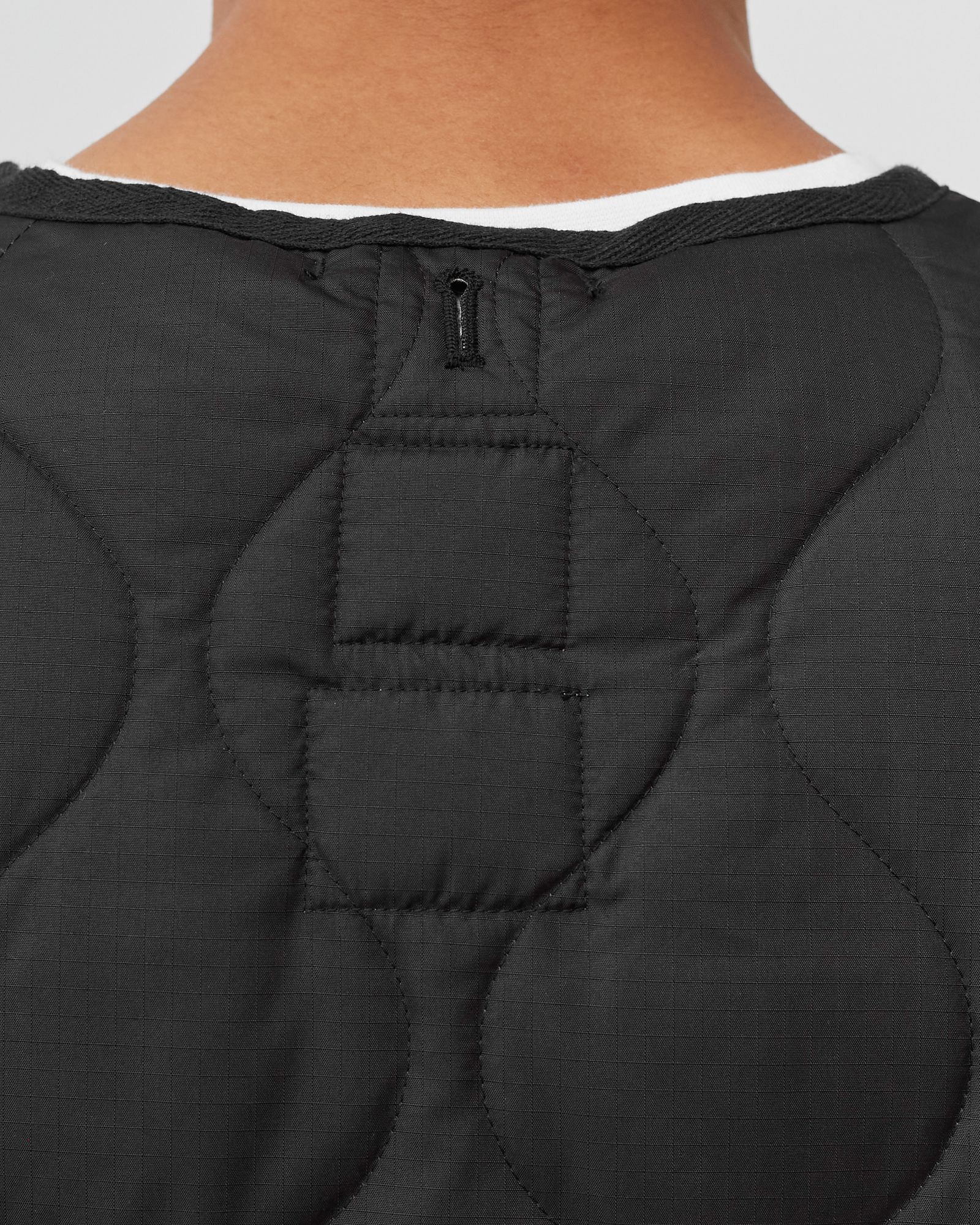 MILITARY ZIP V-NECK VEST