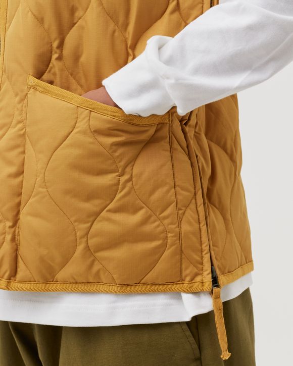 MILITARY ZIP V-NECK VEST