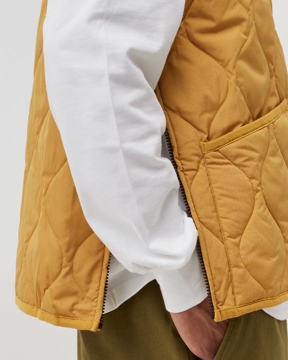 MILITARY ZIP V-NECK VEST