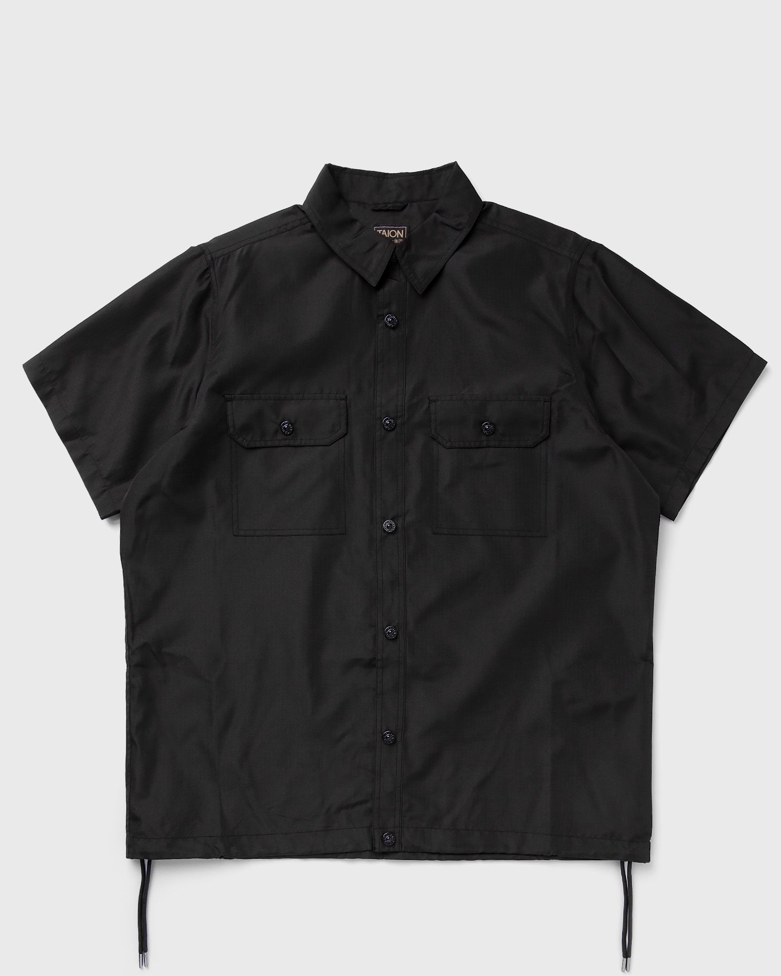 Taion - military half sleeve shirts men shortsleeves black in größe:xl