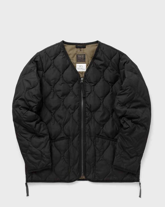 MILITARY ZIP V-NECK JACKET