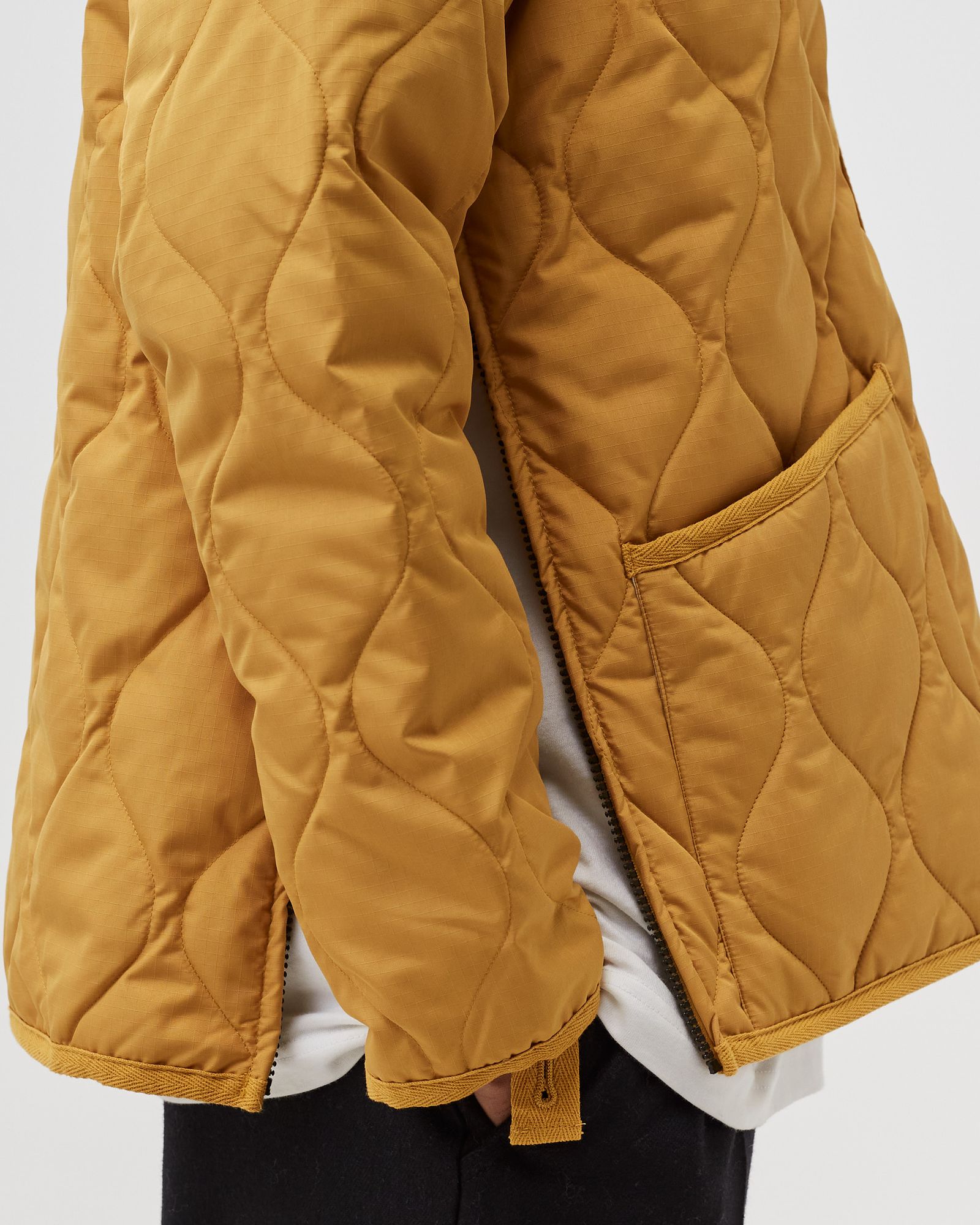 MILITARY ZIP V-NECK JACKET