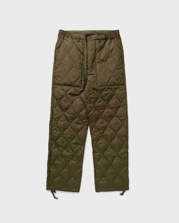 Taion MILITARY DOWN PANTS Green - D.OLIVE