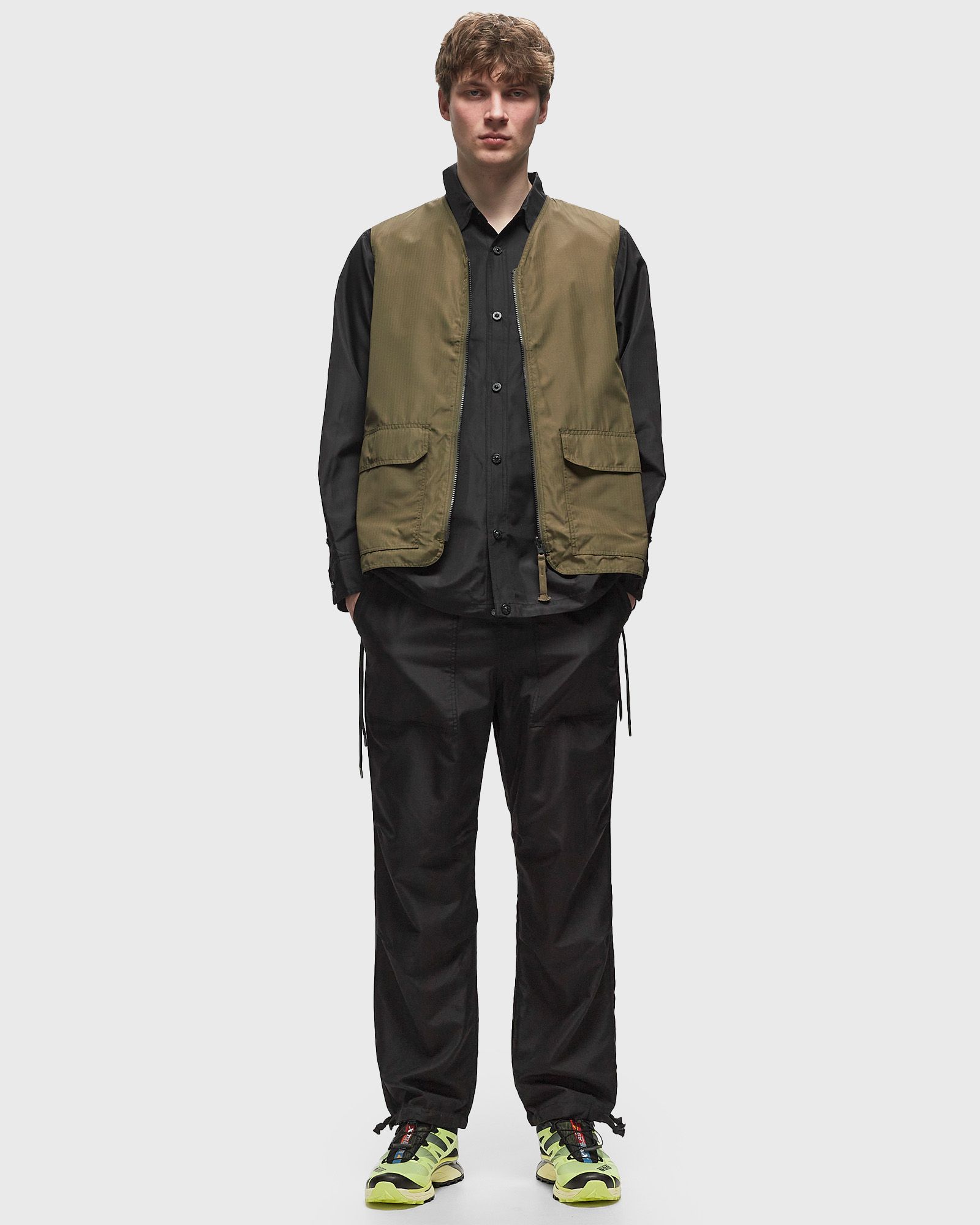 MILITARY RVS V NECK VEST