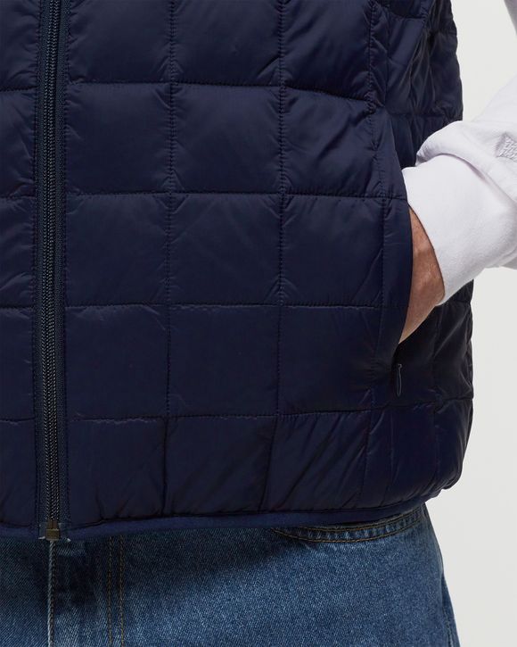 Taion DOWN X BOA REVERSIBLE VEST Blue - NAVYXIVORY