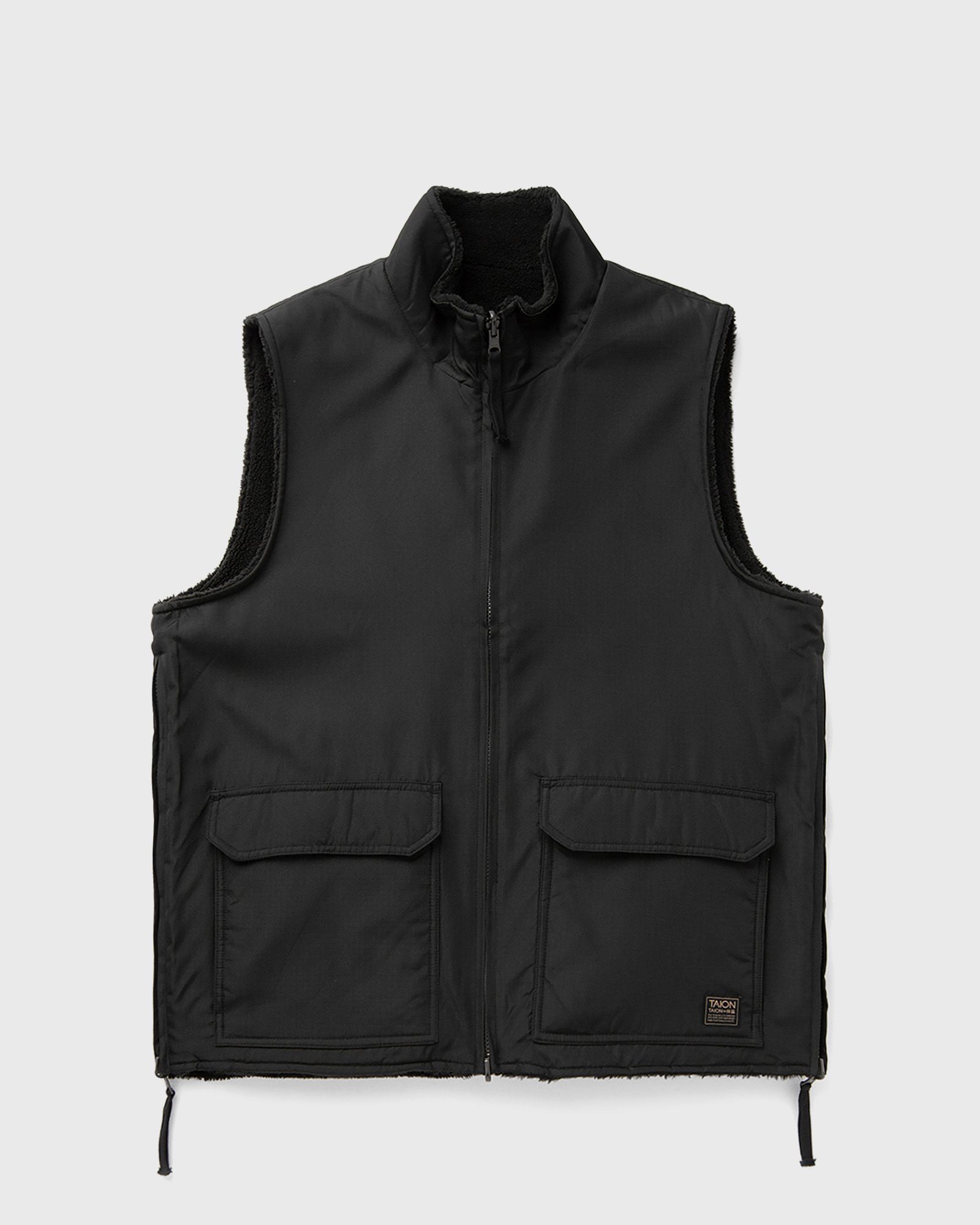 NON DOWN  MILITARY  REVERSIBLE BOA HI NECK VEST