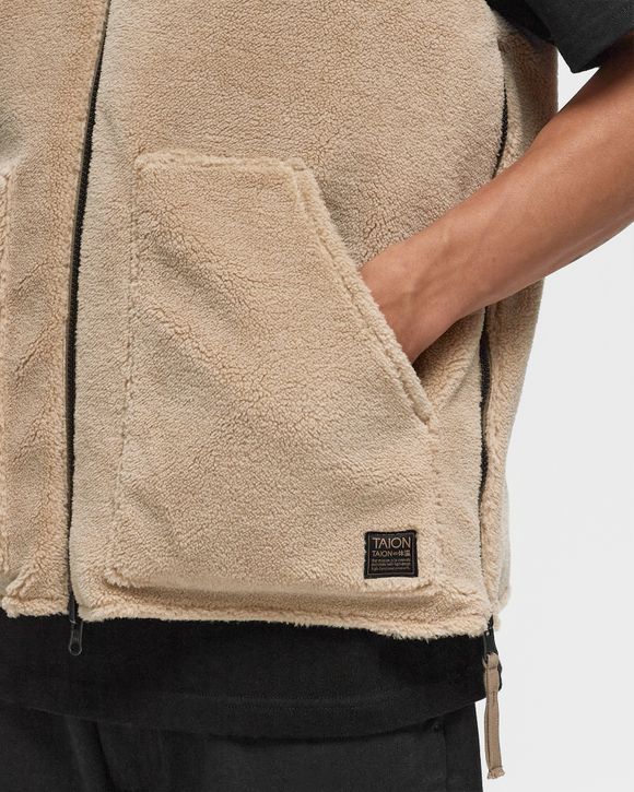 NON DOWN  MILITARY  REVERSIBLE BOA HI NECK VEST