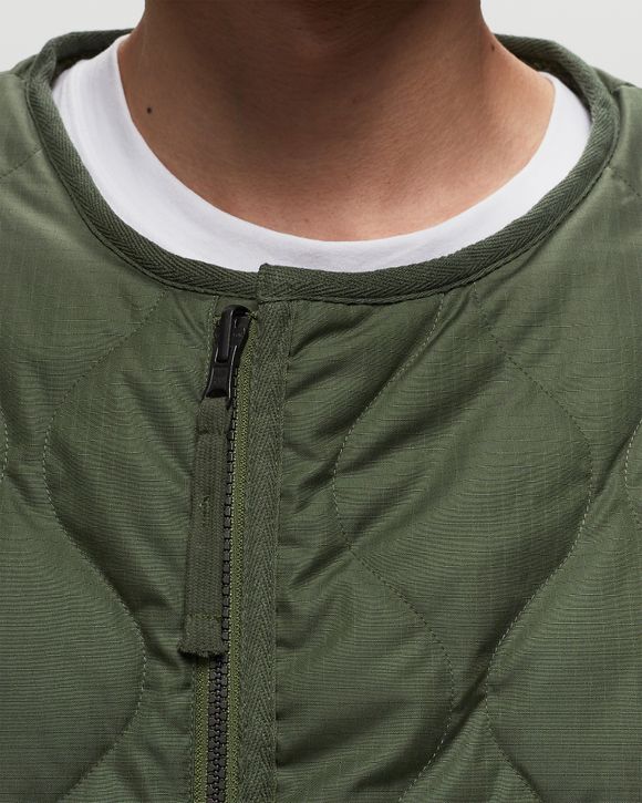 Taion MILITARY RVSB CREW-NECK JACKET Green | BSTN Store