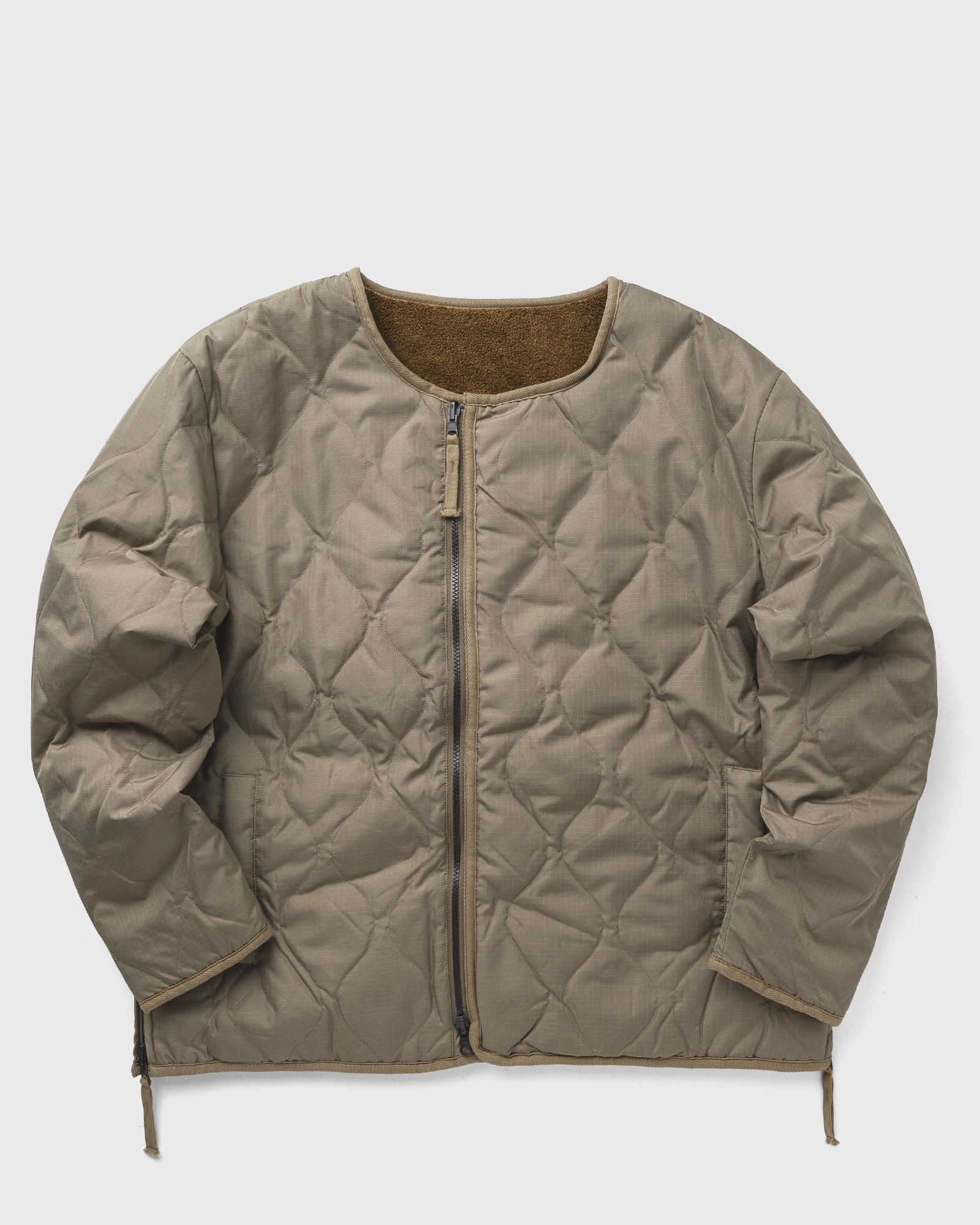 MILITARY RIVERSIBLE CREW NECK DOWN JACKET