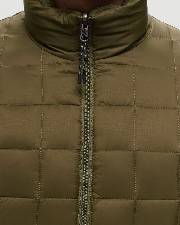 Taion DOWN X BOA REVERSIBLE JACKET Green - OLIVEXD.OLIVE